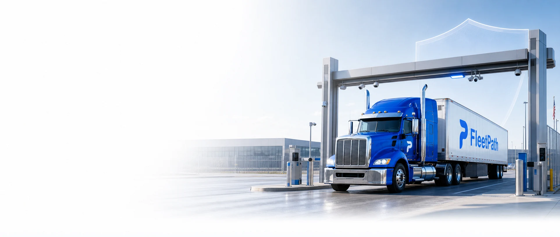 FleetPath truck operation protected inside a secure access boundary